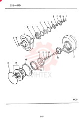 TURBOCHARGER VAME157416 (1)