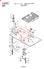 PLATE ASSY, FLOOR 24100J15502F1