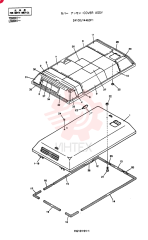 Схема (SK300LC) - MARK III EXCAVATOR BTW YCU0001 - YCU0300 (1/93-12/93) 24100J14463F1