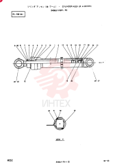 Схема (SK300LC) - MARK III EXCAVATOR BTW YCU0001 - YCU0300 (1/93-12/93) 2438U1170F1