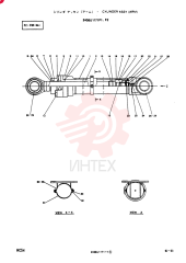 Схема (SK300LC) - MARK III EXCAVATOR BTW YCU0001 - YCU0300 (1/93-12/93) 2438U1171F1