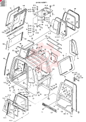 Схема (SK300LC-2) - MARK III EXCAVATOR ASN YC00901 (1/93-12/93) 24100J14396F1 (2)