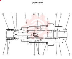 VALVE 2436R834F1