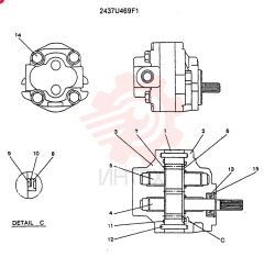 DRIVEN GEAR 2437U469F1