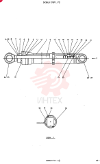 Схема (SK300LC-2) - MARK III EXCAVATOR ASN YC00901 (1/93-12/93) 2438U1170F1