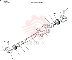 TRACK ROLLER 24100N7032F1