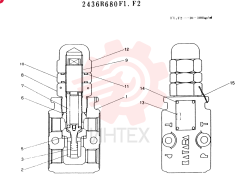 VALVE PRESSURE RELIE 2436R680F1