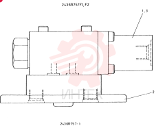 Схема (SK300LC) - MARK III EXCAVATOR ASN YC0738-0815 (1/93-12/93) 2436R757F1
