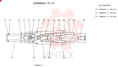 VALVE PRESSURE RELIE 2436R840F2