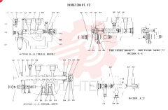 Схема (SK300LC) - MARK III EXCAVATOR ASN YC0738-0815 (1/93-12/93) 2436U1304F1 (4)