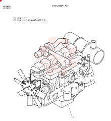 ENGINE ASSY, FOR STD LC251-002
