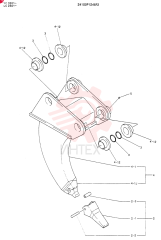 RIPPER ASSY 24100P1246F2