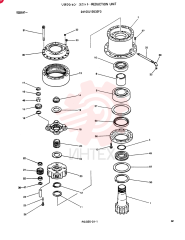 HYDRAULIC MOTOR 24100J13532F3