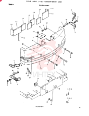 COUNTER-WEIGHT ASSY 24100J15494F1