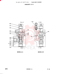Схема (SK400LC) - MARK III EXCAVATOR ASN YS00547 (1/93-12/95) 2436U2623F1