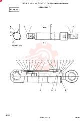 Схема (SK400LC) - MARK III EXCAVATOR ASN YSU0001 (1/93-12/96) 2438U1173F1