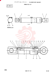 CYLINDER ASSY CONSISTS OF THE FOLLOWING PARTS, QTY-F1: F1