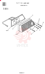 LIGHT,RH, 24V, 25W 2456U105F3