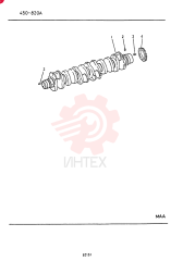 Схема (SK400LC) - MARK III EXCAVATOR ASN YSU0001 (1/93-12/96) VAME999368