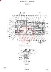 Схема (SK400LC) - MARK III EXCAVATOR ASN YSU0001 (1/93-12/96) 2437U471F1