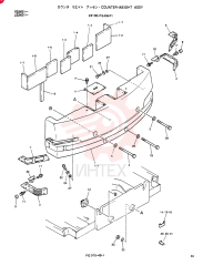 COUNTER-WEIGHT ASSY 24100J15494F1