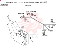 REWORK, PANEL ASSY, INST 2427P4116