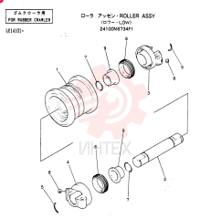 TRACK ROLLER 24100N6734F1