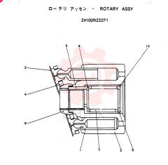 ROTARY DIVIDER 24100R232F1