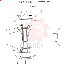 HANGER 2416R481F1