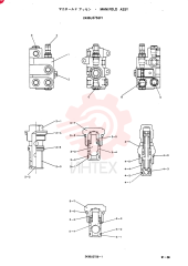 Схема (SK60) - MARK III EXCAVATOR BTW LE17077 - 17083 (1/91-12/93) 2436U2756F1
