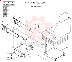 SEAT ASSY 24100N7703F2