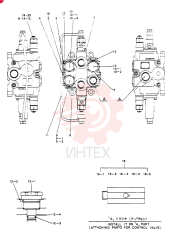 Схема (SK60) - MARK III EXCAVATOR BTW LE14101 - LE17595 (1/91-1/96) 2436U1210F1