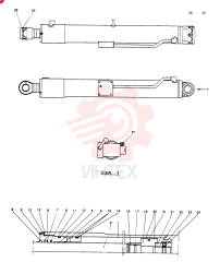 CYLINDER 2438U1165F1
