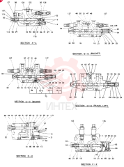 Схема (SK60) - MARK III EXCAVATOR BTW LE14101 - LE17595 (1/91-1/96) 2436U2643F1 (3)