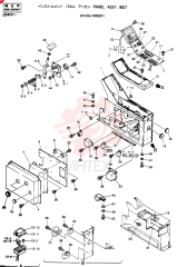 PANEL ASSY, INST 24100J14583F1 (3)