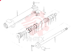 Схема (SS60) - COMPACT EXCAVATOR ASN PS00101 (1/90-12/06) QP103711-2501