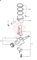 PISTON Q5130012-052XX
