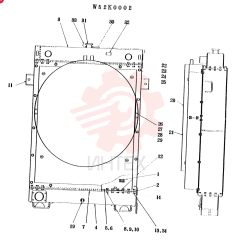 Схема (LK1500A) - WHEEL LOADERS ASN RH1022 (1/75-12/03) W52K0002