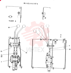 BOX ASSY. CONTROL CONSISTS OF REF 1 TO 22