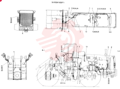 HARNESS ASSY, WIRING 24100X1189F1 (1)