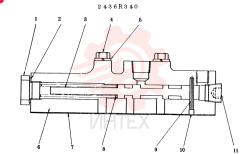 Схема (LK1500A) - WHEEL LOADERS ASN RH1022 (1/75-12/03) 2436R340