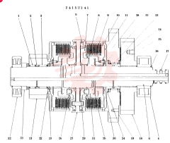 EXCHANGE CLUTCH ASSY 2415U141