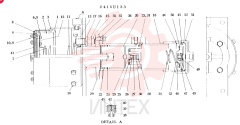 Схема (LK1500/A) - WHEEL LOADERS BTW RH1022 - RH1052 (1/93-12/03) 2415U133