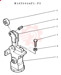 Схема (LK1500/A) - WHEEL LOADERS BTW RH1022 - RH1052 (1/93-12/03) W36P0004F1