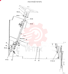 CONTROL GROUP, SHIFT CONSISTS OF. REF 1 TO 68 24100X797F1 (1)