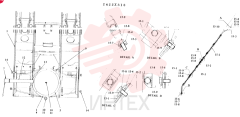 FRONT FRAME ASSEMBLY 2422X318