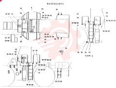 FINAL GROUP (DECK LADDER) ASSEMBLY W90X0020F4