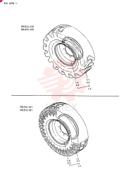 TIRE  AND  WHEEL (17.5/65-20-10PR,L-2, W/T)