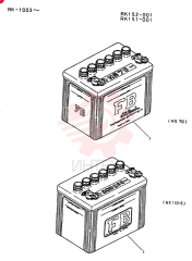 BATTERY RK152-001