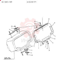 COVER GROUP, PANEL 24100J8412F1